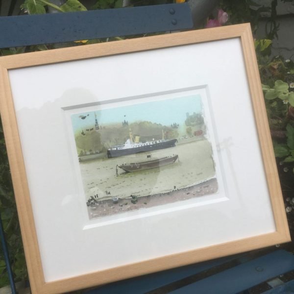 Low Tide On The Thames